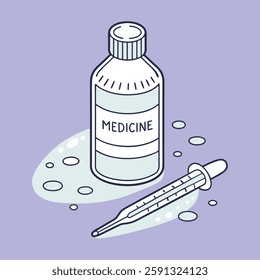 Medicine And Healthcare Icon Set. pill icon set. Medicament and pharmaceutical symbol. medical design element.