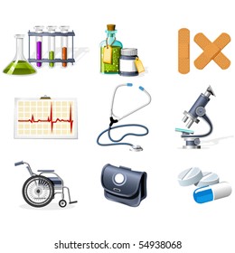 Medicine and Healthcare icons
