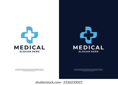 Medicine and Healthcare. Medical and healthcare logo design elements.