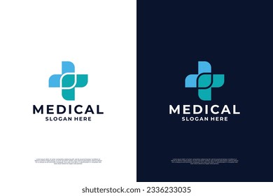 Medicine and Healthcare. Medical and healthcare logo design elements.
