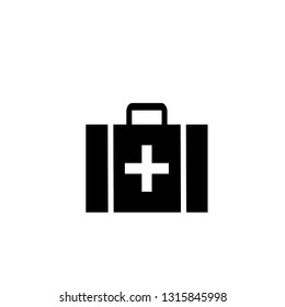 medicine and healthy lifestyle black icon