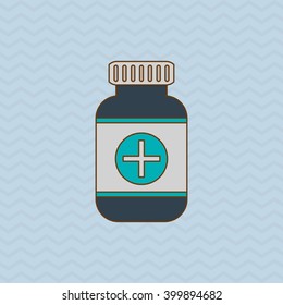 Medicine icon design , vector illustration