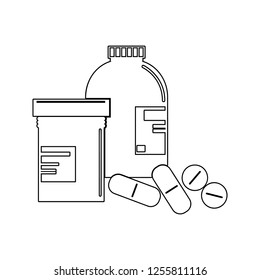 medicine icon. Element of cyber security for mobile concept and web apps icon. Thin line icon for website design and development, app development