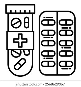 Medicine Icon Element For Design