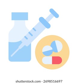 Elemento de ícone de medicamento para design