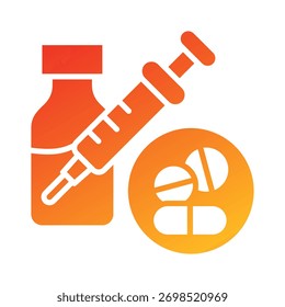 Elemento de icono de medicina para el diseño