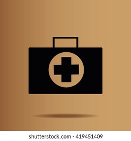 Medicine icon ,first aid kit