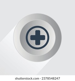 Medicine icon health sign vektor