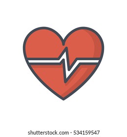 Medicine Icon heart rate