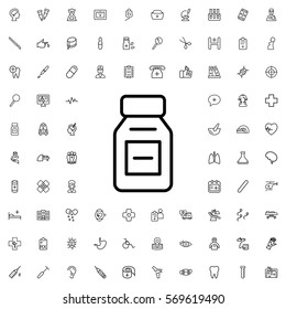 medicine icon illustration isolated vector sign symbol