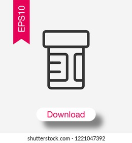 Medicine icon isolated on background. Healthcare symbol modern, simple, vector, icon for website design, mobile app, ui. Vector Illustration
