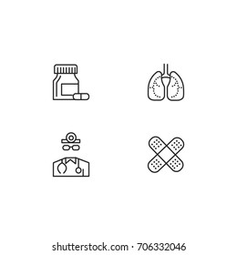 Medicine Icon Line