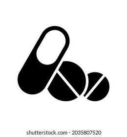medicine icon or logo isolated sign symbol vector illustration - high quality black style vector icons
