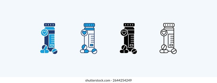 Medicine Icon Set Multiple Style Collection