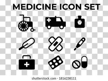 icono de medicina activado en formato PNG