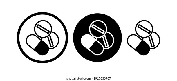 Symbol für Medizin. Vektorgrafik. Für Apps und Websites. Einfaches Design
