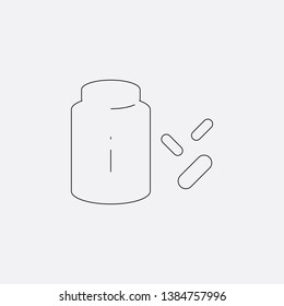 medicine icon sign signifier vector