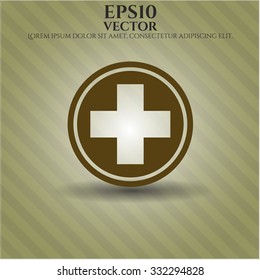 Icono o símbolo de medicina