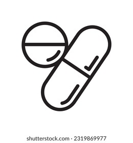 Icono De Medicina En Vector De Diseño De Moda Eps 10