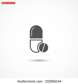 Medicine icon Vector 10 EPS