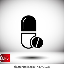 Medicine icon Vector 10 EPS
