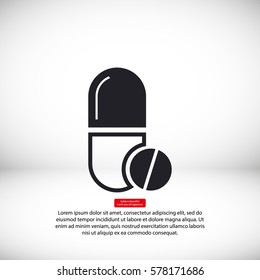 Medicine icon Vector 10 EPS