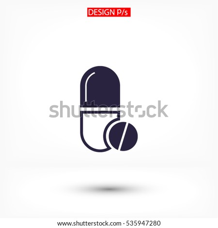 Medicine icon Vector 10 EPS