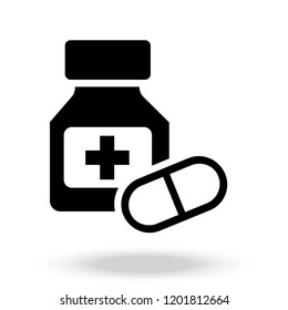 medicine icon vector