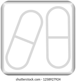 medicine icon vector