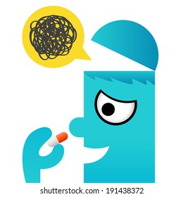 Medicine icon, vector