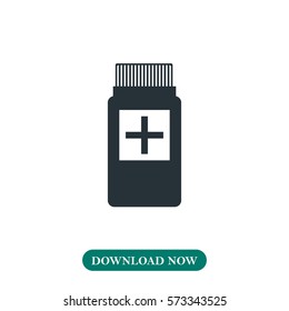 Medicine icon vector