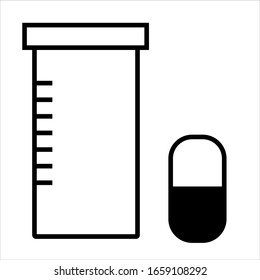 Medicine icon vector, can be used for web and mobile design