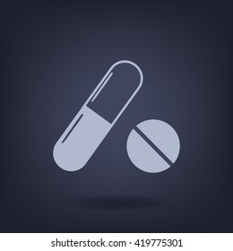 Medicine icon, vector design