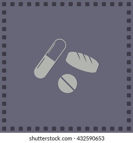 Medicine icon, vector design