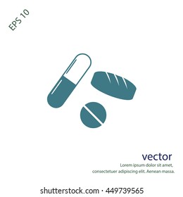 Medicine icon, vector design