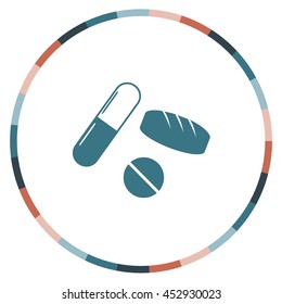 Medicine icon, vector design