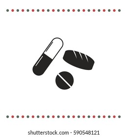 Medicine icon, vector design