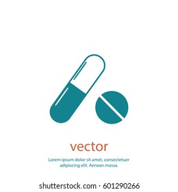 Medicine icon, vector design