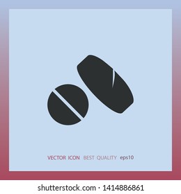 Medicine icon, vector design element