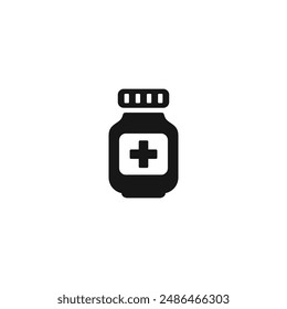 Medicine icon vector. EPS 10 editable vector