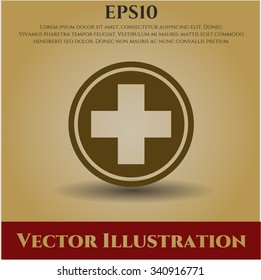 Medicine icon vector illustration