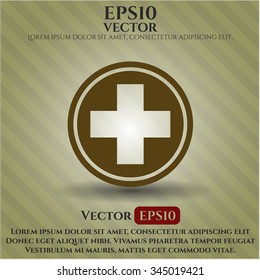 Medicine icon vector illustration