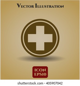 Medicine icon vector illustration
