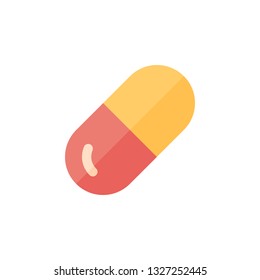 Medicine Icon Vector Illustration in Flat Style for Any Purpose