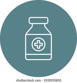 Medicine Icon vector image. Can be used for Medical. Suitable for mobile apps, web apps and print media.