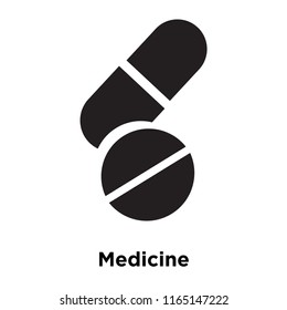 Medicine icon vector isolated on white background, Medicine transparent sign , medical health symbols