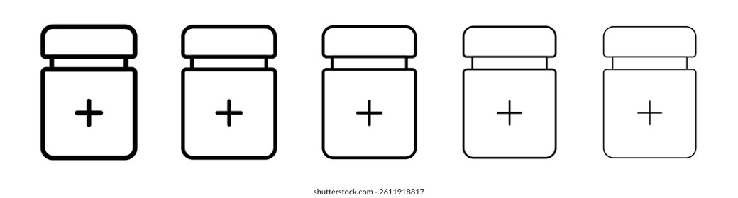 Medicine icon Vector logo sign