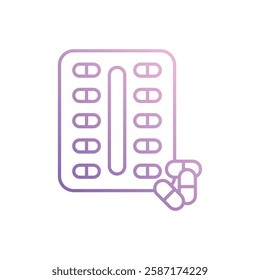 Medicine icon vector stock illustration