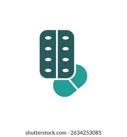 medicine icon. vector.Editable stroke.linear style sign for use web design,logo.Symbol illustration.