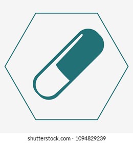 medicine icon,pills icon vector